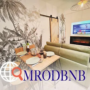 La Belle By Mrodbnb - Neuf - Apercu - 25m & Resto - Cine - Cheminee - Popcorn Cancale